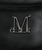 Mucent Gael Metal Logo Shirred Side String Crossbody Bag Unisex