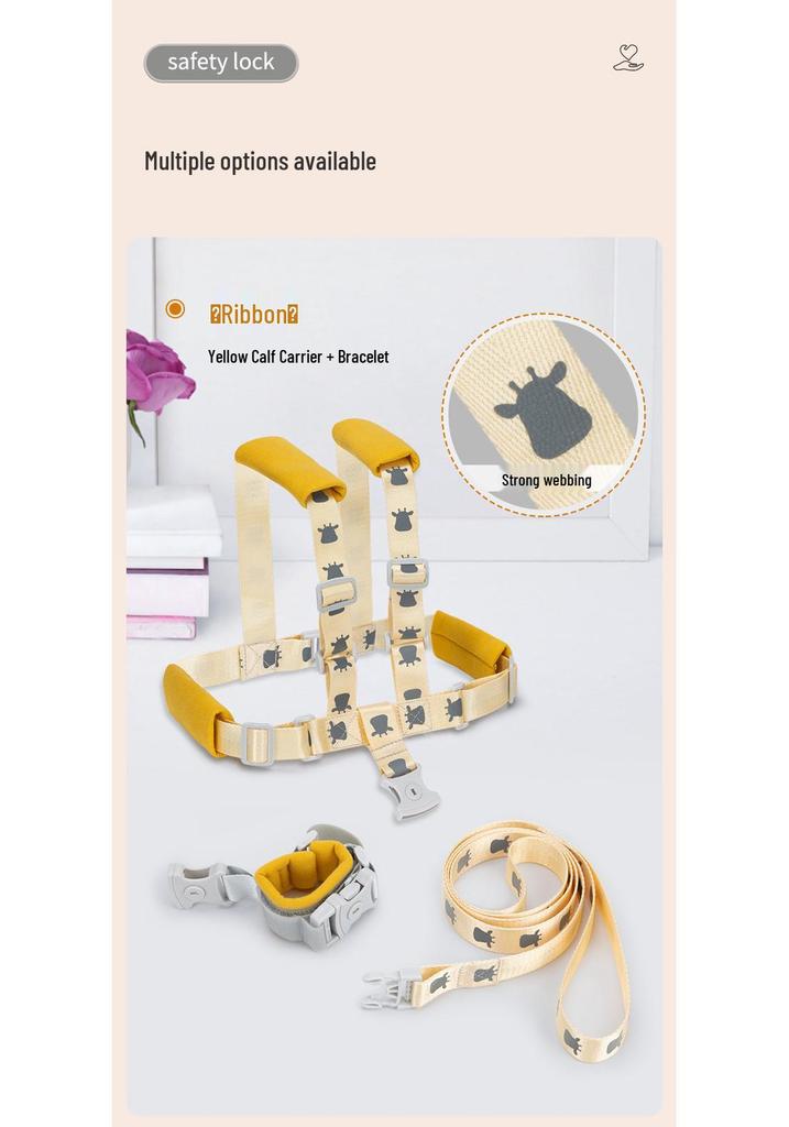 Antilost Safety Backpack With Child Wrist Strap