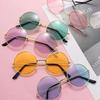 Retro Small Round Hippie Sunglasses Fashion Circle Metal Frame Sun Glasses Party Lens Eyewear for Women Men