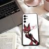 A-Alastor  H-Hazbin H-Hotel   Phone Case For Samsung S25,S24,S21,S22,S23,S30,Ultra,S20,Plus,Fe,Lite,Note,10,Black Cover