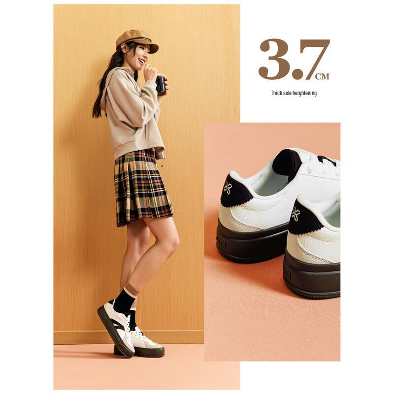 ANTA Women s Retro German Trainer Platform Sneakers 38.5