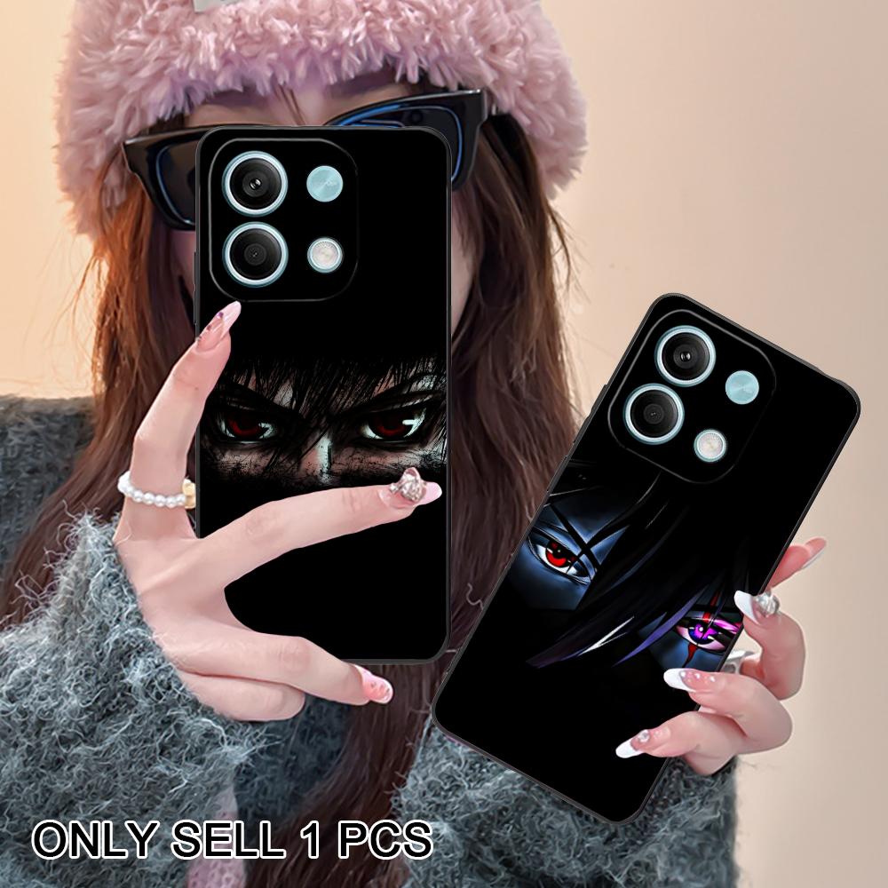 Anime Eyes Phone Case for Xiaomi Redmi 15 14 13 12 A5 3 2 1 C Plus 4G 5G Soft TPU Shockproof Cover