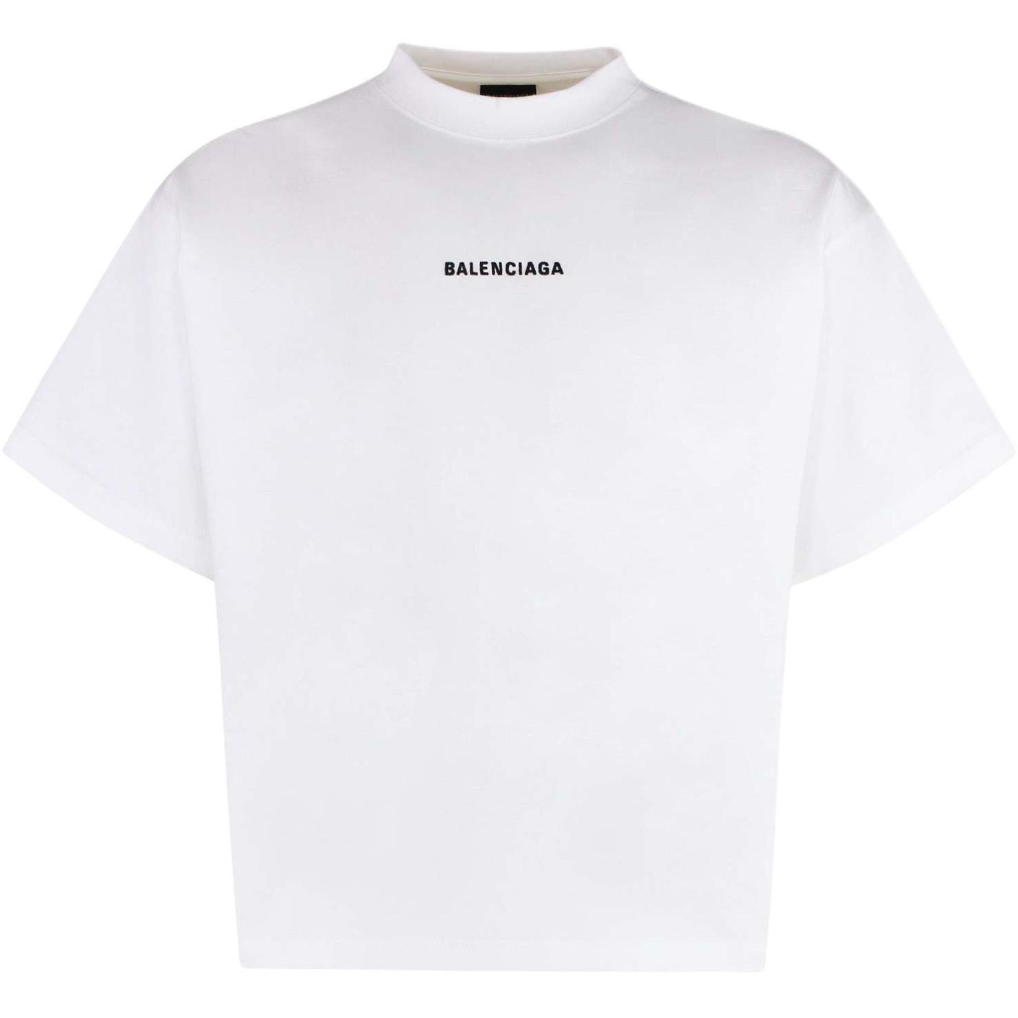 Balenciaga izšūts logo ar augstu kakla