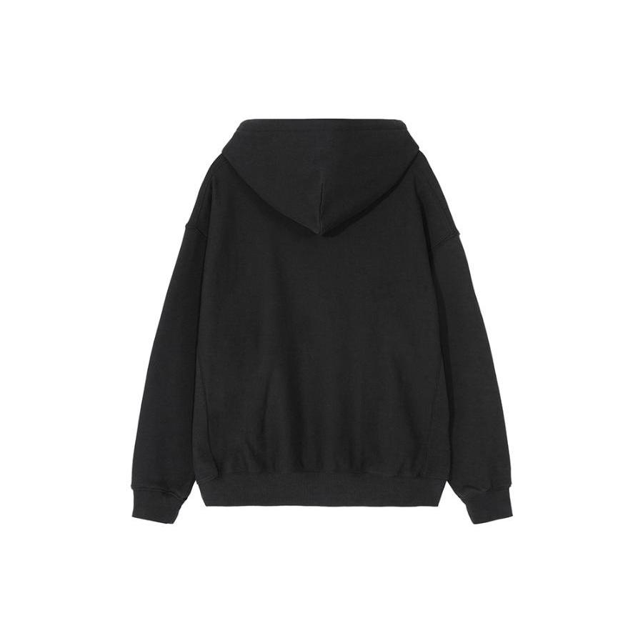Lee Sweatshirts Men's Black Hooded Moderate Other LE2204HD02BK
