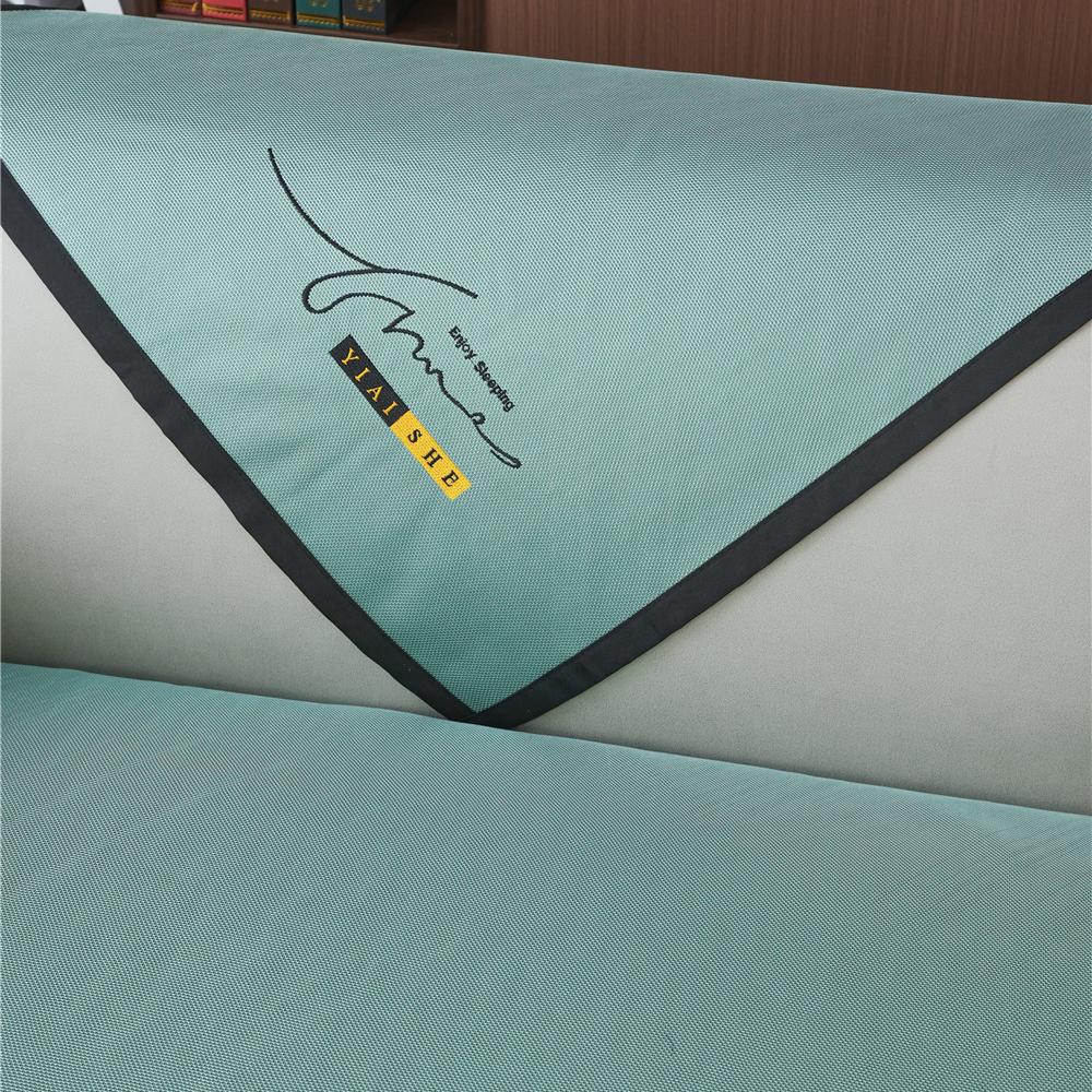 Sommer Is Silke Sofa Pute Brodert Matte Pute Enkel og Kul Sofa Håndkle Maskinvaskbar Ice Silk Sofa Sete