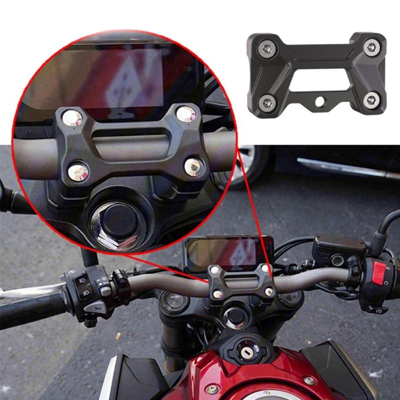 Motorcycle Handlebar Risers For CB650R CB400F NX400 2024 Handlebar Clamp Extend Adapter Modification