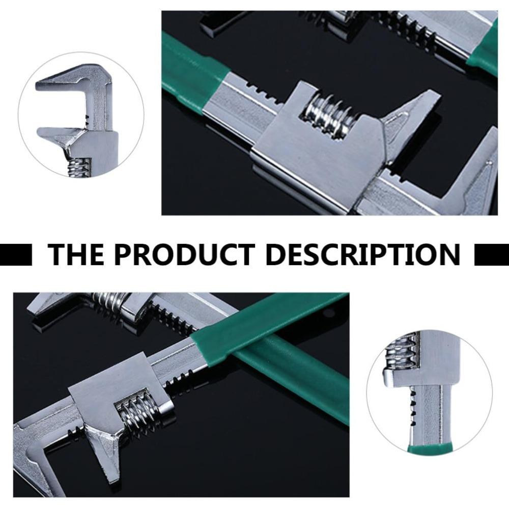 Chrome Plated Multi Functional F-type Wrench Carbon Steel Universal Pipe Pliers  Worker