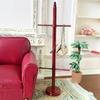 1:12 Dollhouse Miniature Redwood Coat Rack Furniture Model Toy Doll House Decor Accessories Mini Wooden Retro Scene Props