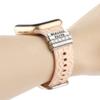Diamond Watch Band Ornament Bracelet Wristbelt Charms Decorative Ring for Iwatch Strap Accessories