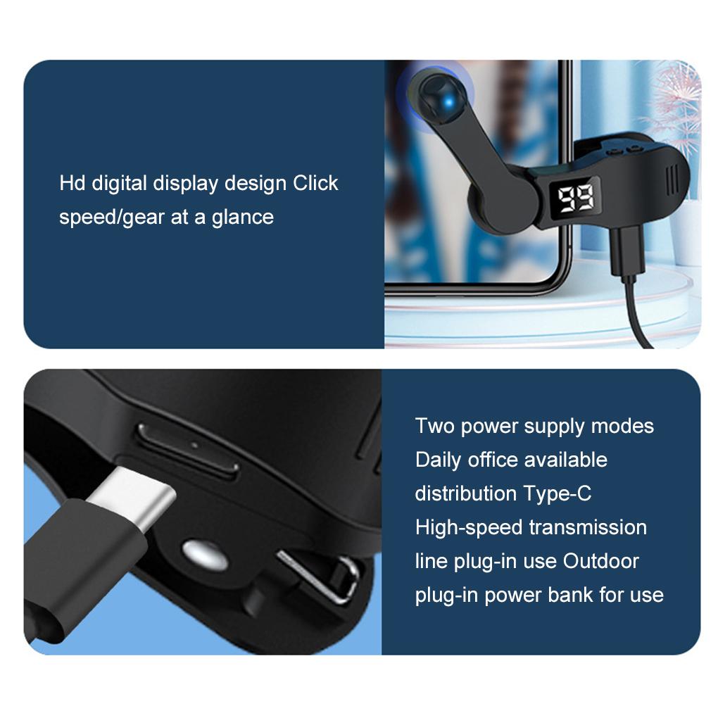 Digital Auto Screen Clicker for Smart Phone Apps Video Live Streaming Gadget Smartphone Game Screen Touch Tripods Tapper