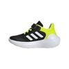 Adidas Tensaur Run 3.0 Kids Lifestyle Shoes Black/White/Bright Yellow Fluorescent Kids' IH1051