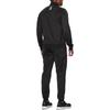 Emporio Armani EA7 Solid Letter Print Fitted Casual Sports Suit Men suit Black 8NPV65-PJHCZ-1200