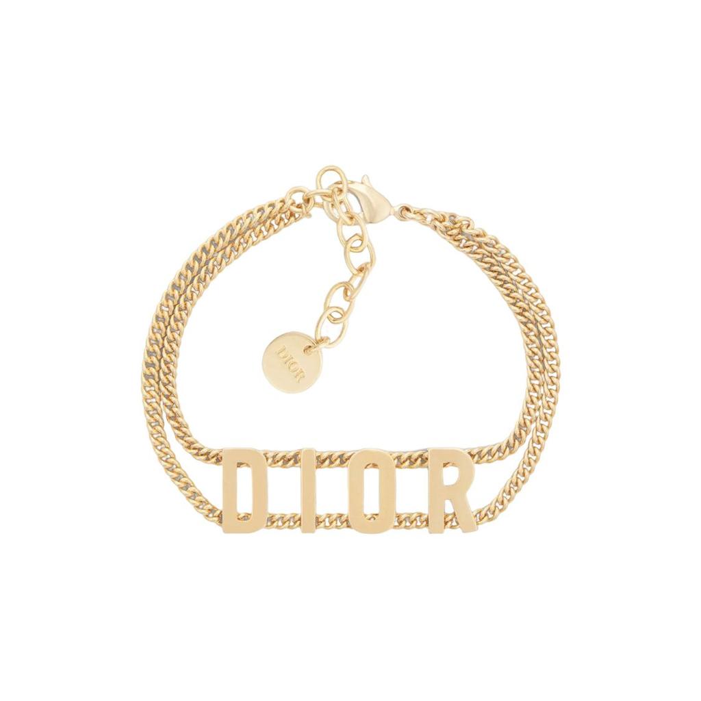 Dior Double Chain Metal Bracelet Women Bracelets B1677WOMMT-D300