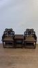 Mini Chinese Style Wooden Table Chair Stove Model Scene Decoration Ornament Taishi Chair for 1/12 1/8 Scale BJD Action Figures