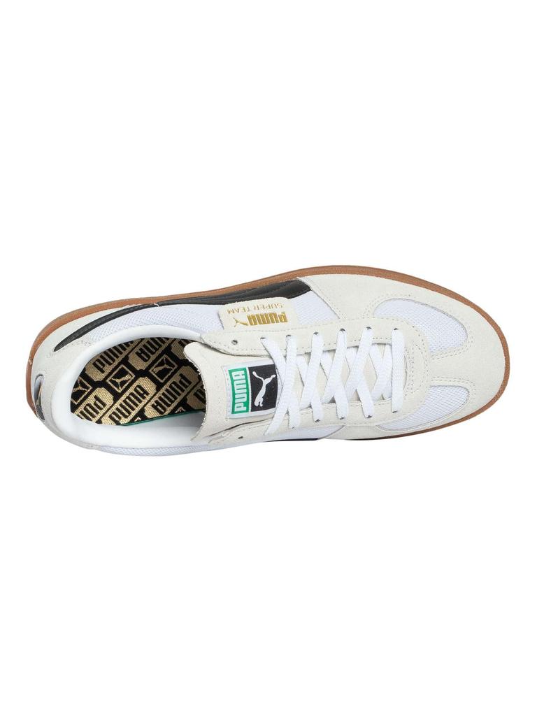 Puma SUPER TEAM OG Sneakers for Men and Size Cm Women, 390424-09, White, 28.0