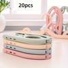 10Pcs/20Pcs Portable Folding Clothes Hangers for Travel and Business Trips, Multifunctional Clothes Hangers for Home Use