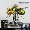 Lego-Compatible Electric Mechanical Whale Building Kit - Challenging DIY Animal Model Toy for Boys