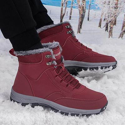 Męskie Zimowe Śniegowce damskie Wodoodporne sneakersy Super Ciepłe Outdoorowe Męskie Buty Turystyczne buty antypoślizgowe do pracy w kuchni