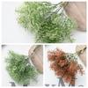3/6PCS Artificial Plants Silk Coral Mistletoe Grass Bouquet Home Table Garden Decor Fake Wedding Christmas DIY Accessories