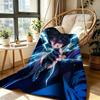 Kakashi Anime Ninja Print Blanket Sofa Blanket Soft And Comfortable Outdoor Plush Blanket Christmas Gifts Machine Washable