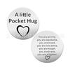 Cross-border PockHug Pocket Hug Decision Coin Keychain with Leather Case
