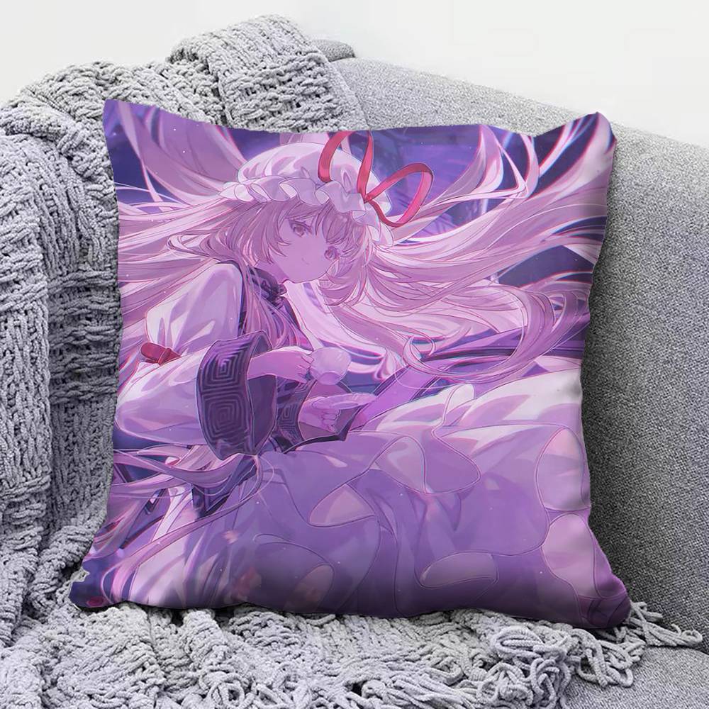 Yakumo Yukari Touhou Project Pillow Covers Home Sofa Cushion Covers and Aecorative Custom