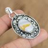 Natural Botswana Agate Gemstone Jewelry 925 Sterling Silver Pendant For Women