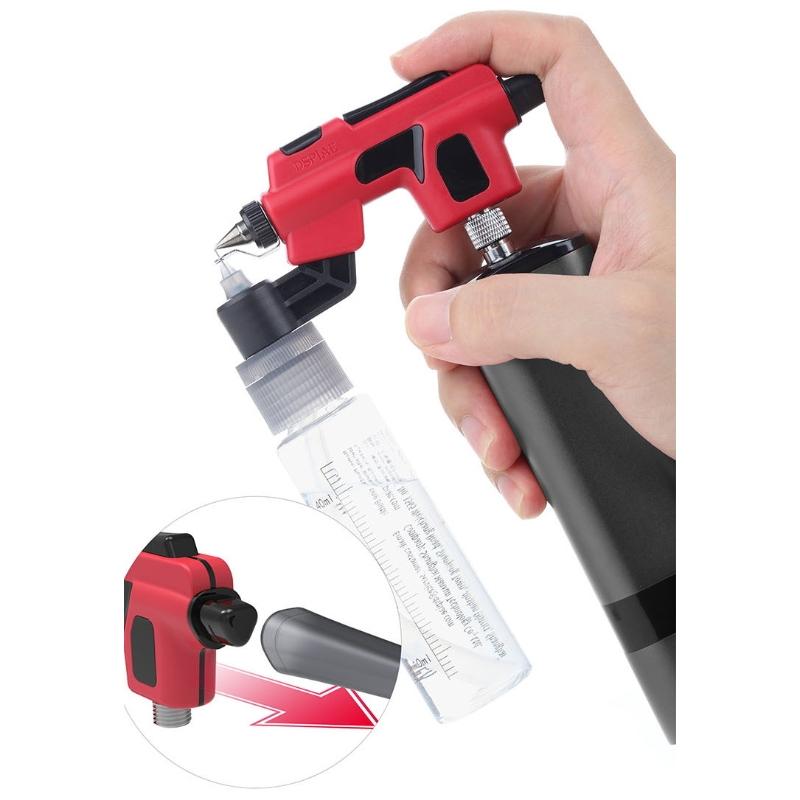 1 Set 0.3Mm/0.5Mm Caliber Water-Based Paint Airbrush Pt-Ab No Wash Airbrush Marker Pen Airbrush Quick Paint Change For Modeling