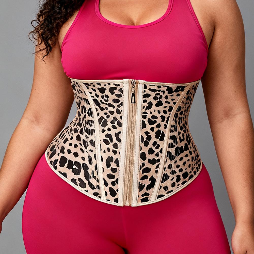 Double-Layer Latex Waist Trainer: Abdomen Control Belt for Fitness and Sweat-Inducing Shaping
