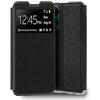 Cool Flip Cover Case for Zte Blade A34 Plain Black