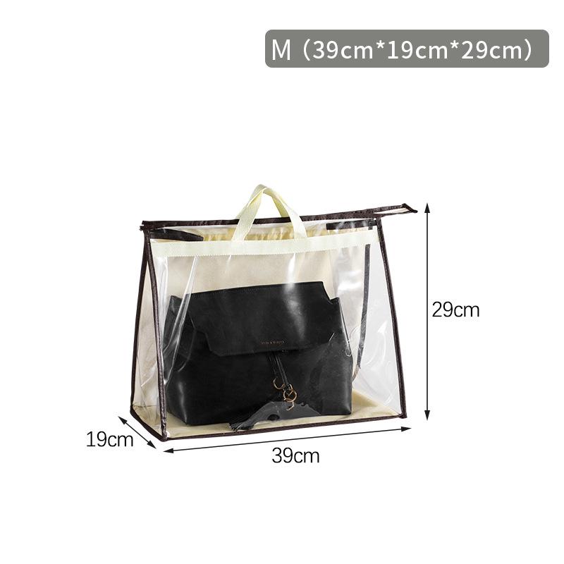 Large Capacity Moisture-Proof Hanging Storage Bag with PVC Window and Dust Cover