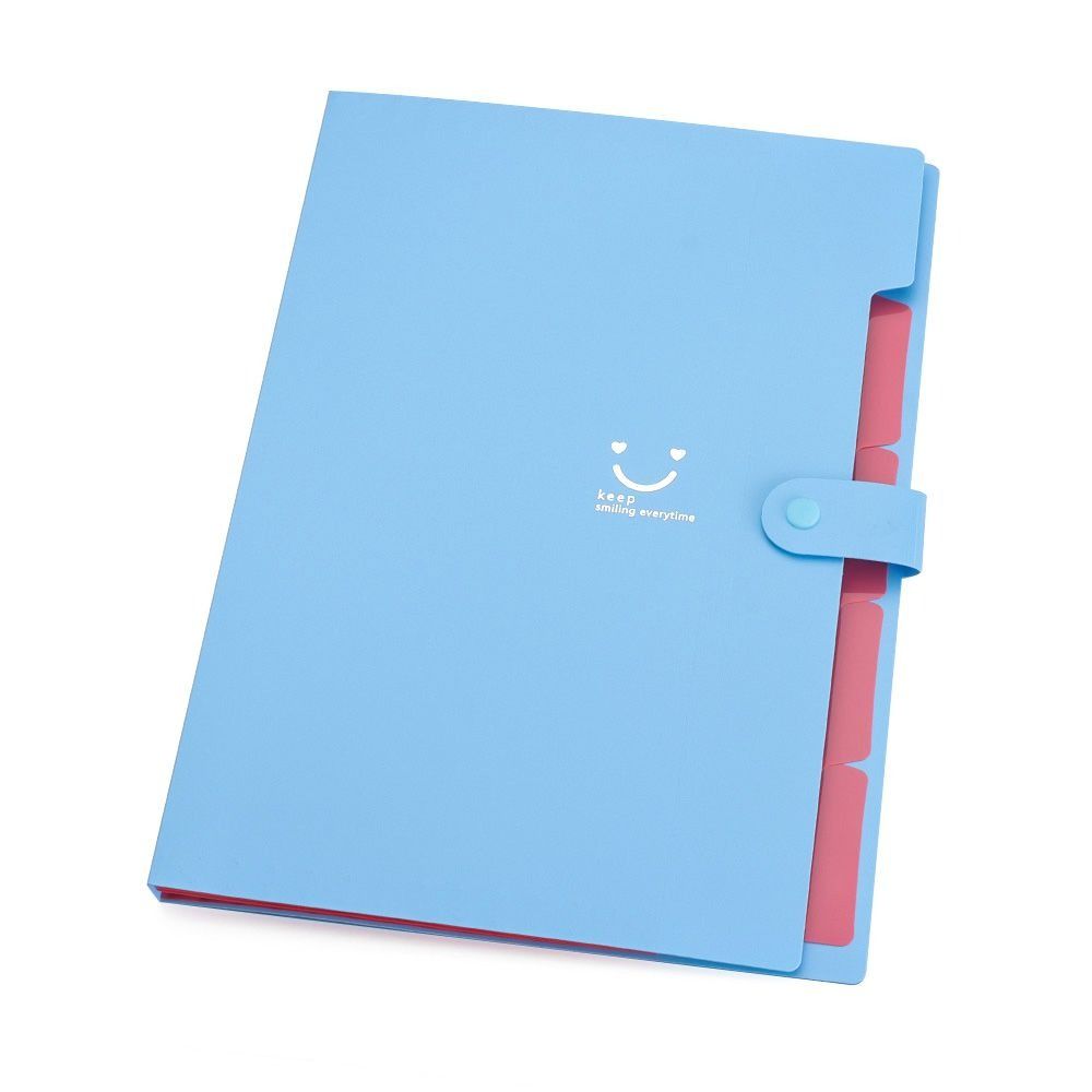 

Водонепроницаемый органайзер для документов формата А4, сумка-органайзер, новая папка для файлов Blue-B