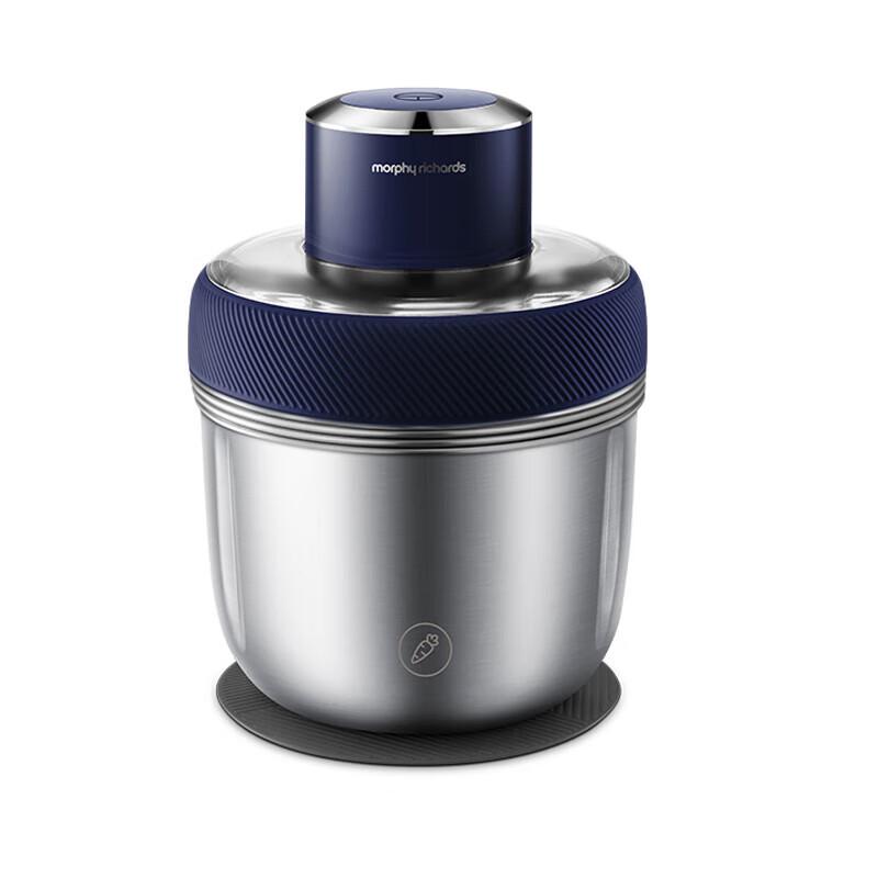 Morphy Richards Multifunktions-Küchenmaschine mit 3-Schüssel-Set CN-Stecker (Adapter enthalten)