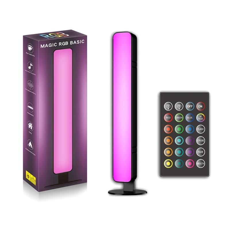 LED Light Bar USB Power Music LED Strips For Gaming Setups And Studio Lamp Decoration ABS Housing USB Power Supply