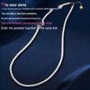 Elegant Faux Pearl Layered Necklace for Women - Versatile Clavicle and Sweater Chain