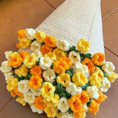 שמיכת פרחי קרושה בעבודת יד שמיכת זר ורדים ערכת קרושה שמיכת טלאים זר יצירה