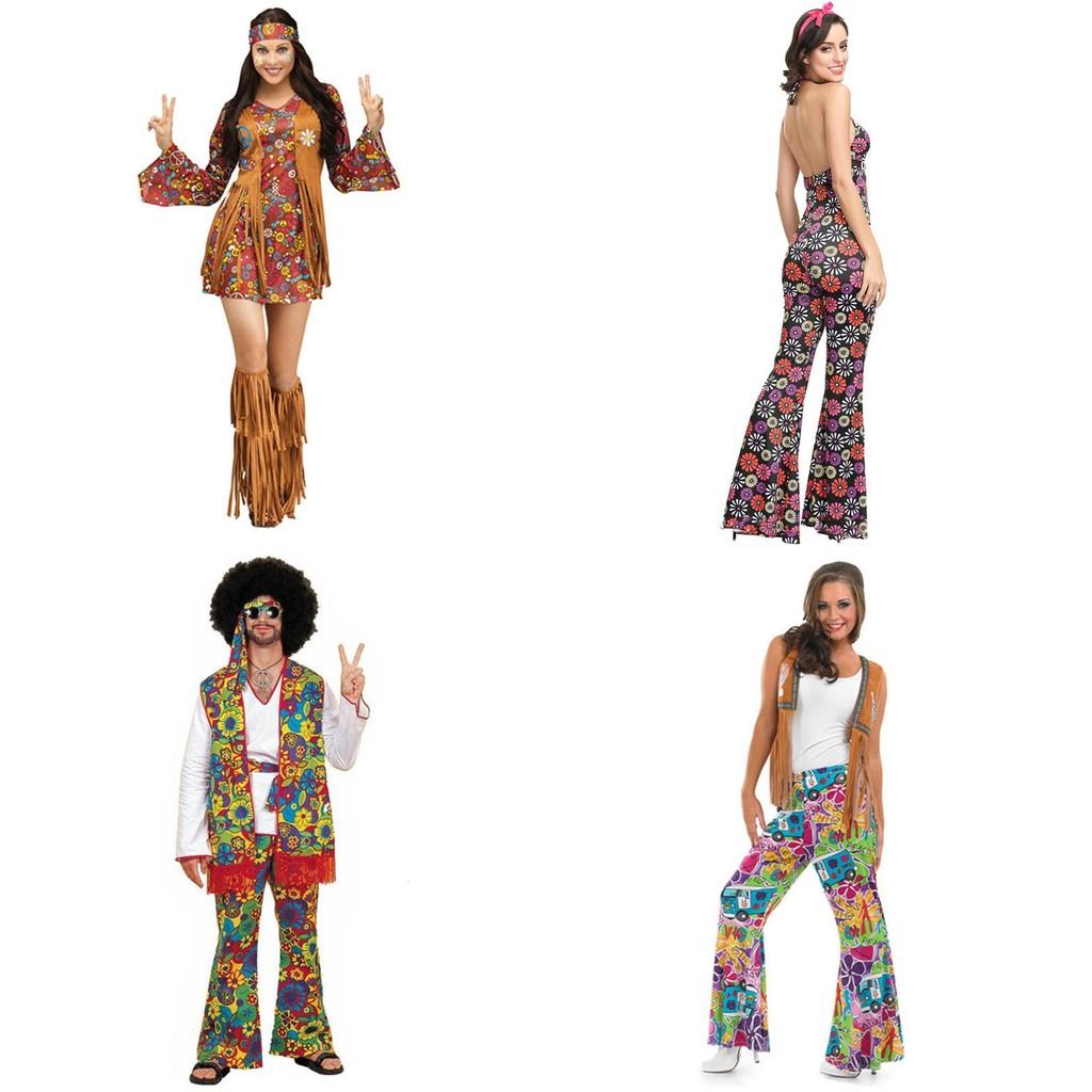 70er Retro Disco Cosplay Kostümset Für Männer Und Frauen Perfekt Für Halloween Und Themenpartys