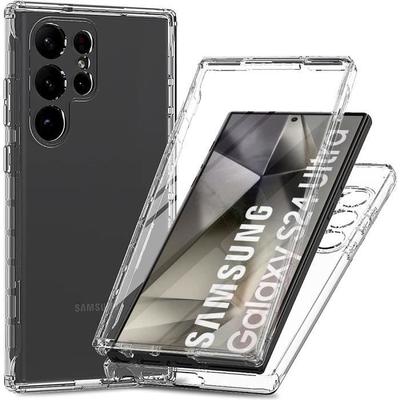Full Body Case for Samsung Galaxy S24 Ultra - Shockproof Transparent Anti-Scratch Protection (not for Galaxy S24)