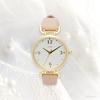 Fieldwork Analog Watch with Leather Strap and Sparkling Juelia Women's Stones, Pink, JN044-2