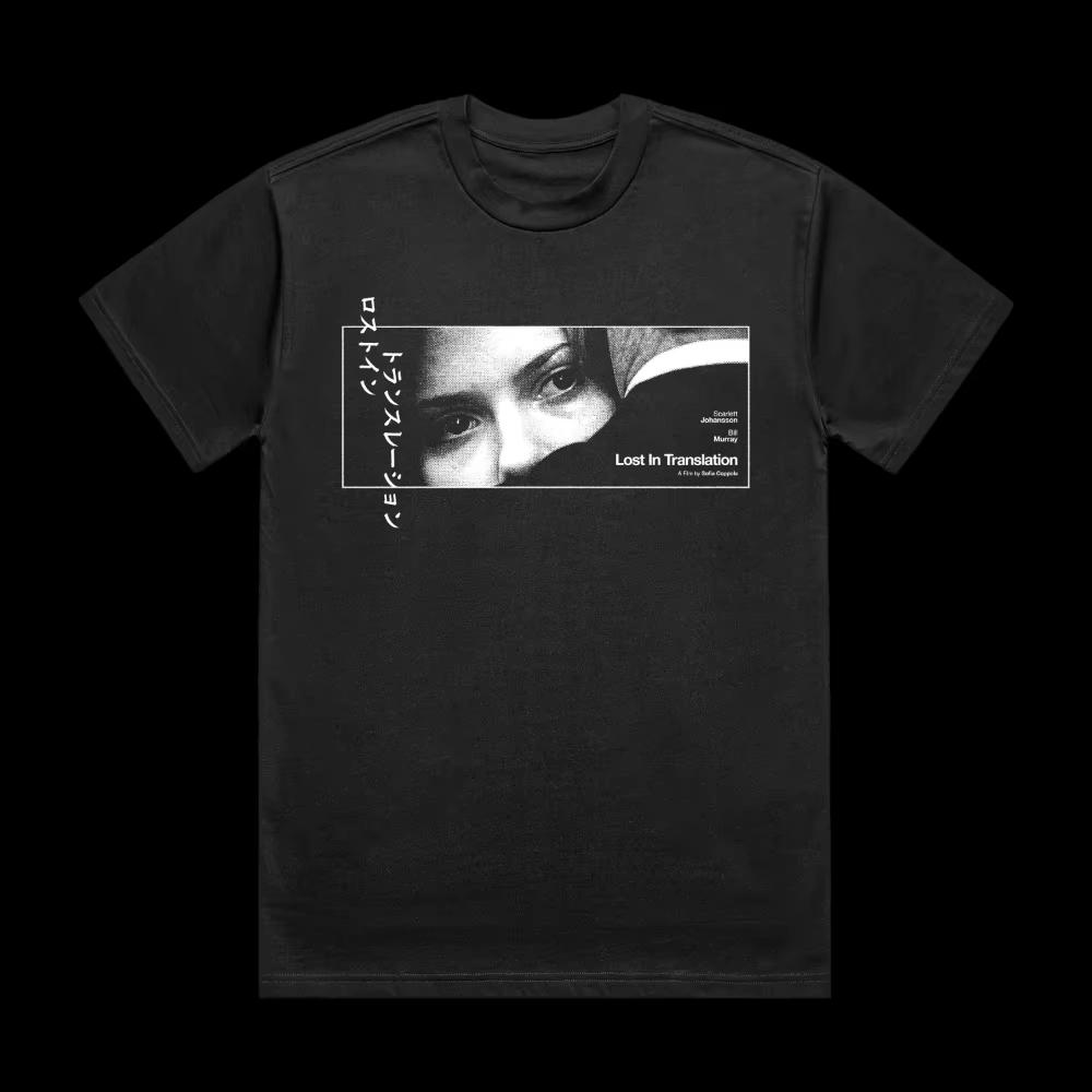Lost In Translation Maglietta Grafica Manica Corta Estiva Unisex Larga E Traspirante Maglietta Top