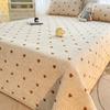 Thickened Milk Velvet Bed Cover for Autumn and Winter, Warm Cotton Bed Sheet with Velvet Mattress, Tatami Bedding