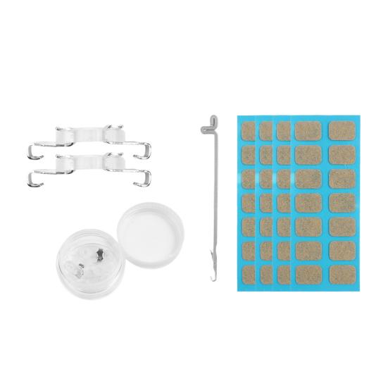 Ingrown Toenail Corrector Kit for Curved Nail Stainless Steel Armor Buckle Toe Nail Straightener Ingrown Nail Tool