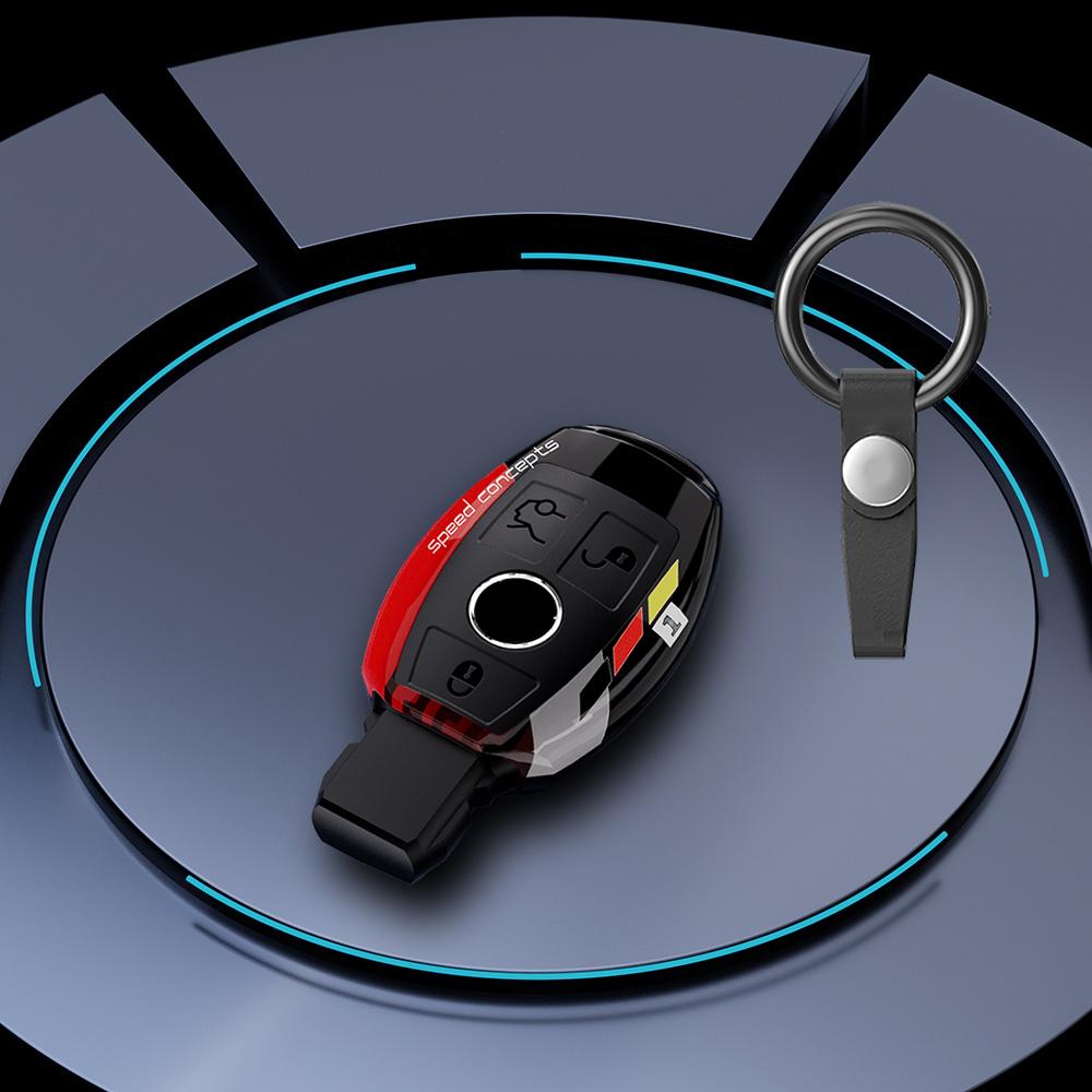 Fashion Car Key Case Cover Protector Shell for Mercedes Benz A B C E Class GLS GLA GLK GLC CLS CLA AMG W204 W205 W212 W463 W176