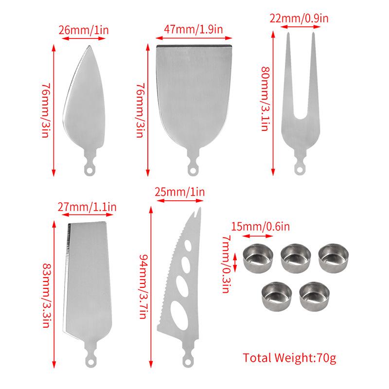 DIY Crystal Bottle Opener & Cheese Knife Epoxy Mold Set