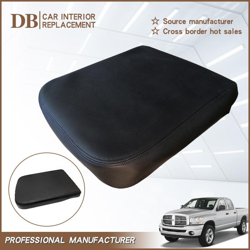 For Dodge Ram 2002-2008 2006 2007 Center Console Armrest Protection Cushion Breathable Armrest Box Cover Pad Car Accessories