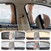 1 paar Auto Vorhang Universal Hinten/Seite Fenster Sonnenschutz Vorhang Baby Reise UV Schutz Auto Sonnenblende Camper Auto