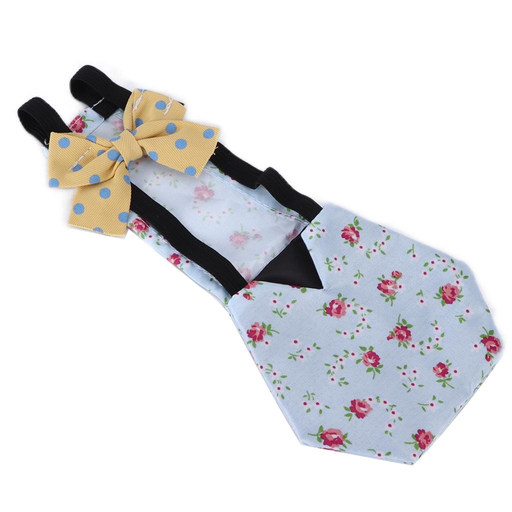 Pet Chicken Duck Diapers Waterproof Breathable Goose Clothes Diaper with Bow for Poultry