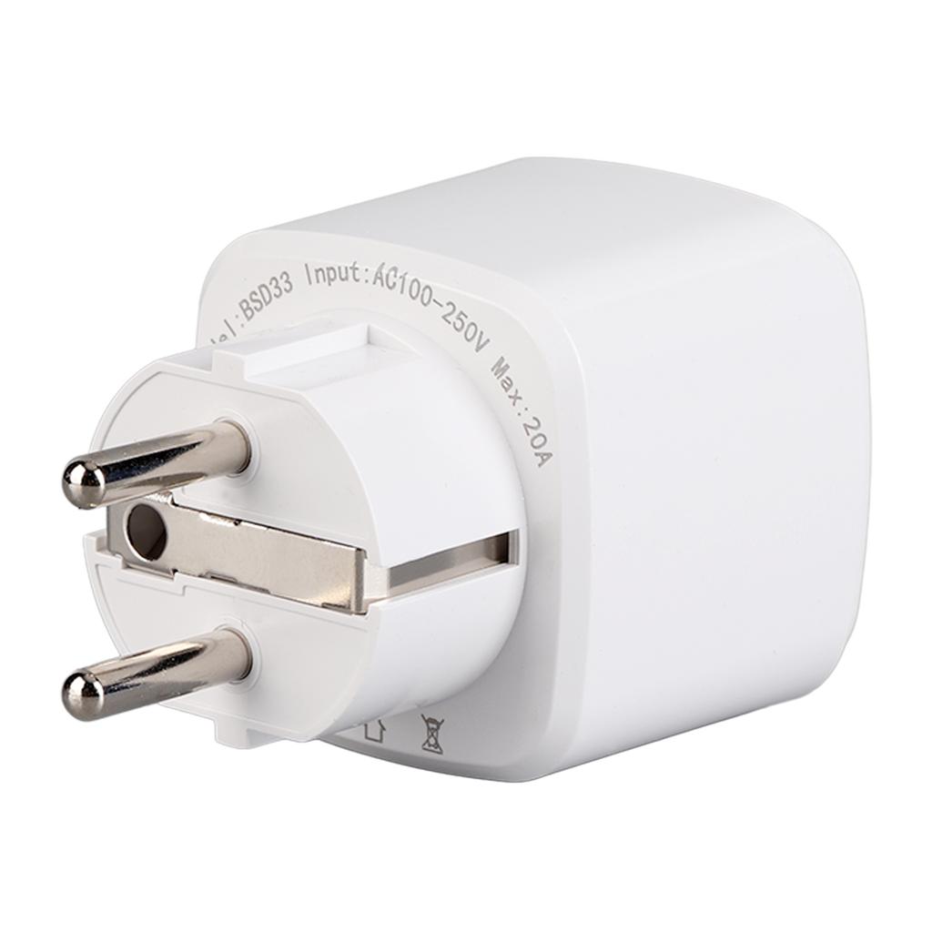 Priza Inteligentă 20A Wireless WiFi Control APP Priză Inteligentă pentru Tuya