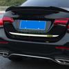 Dla Mercedes Benz A A180L 200L 220L -20 górna tylna klapa bagażnika tylna nakładka na drzwi pasek pokrywa tapicerka Fit Auto