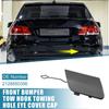 Car Rear Bumper Tow Hook Cover 2128850356 for Mercedes-Benz E200 14-16 Black